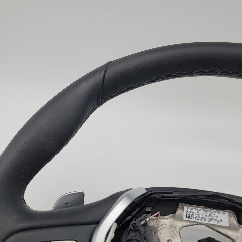 2018- 2024 BMW X3 G01 LEATHER STEERING WHEEL HEATED LIM PADDLE SHIFTERS