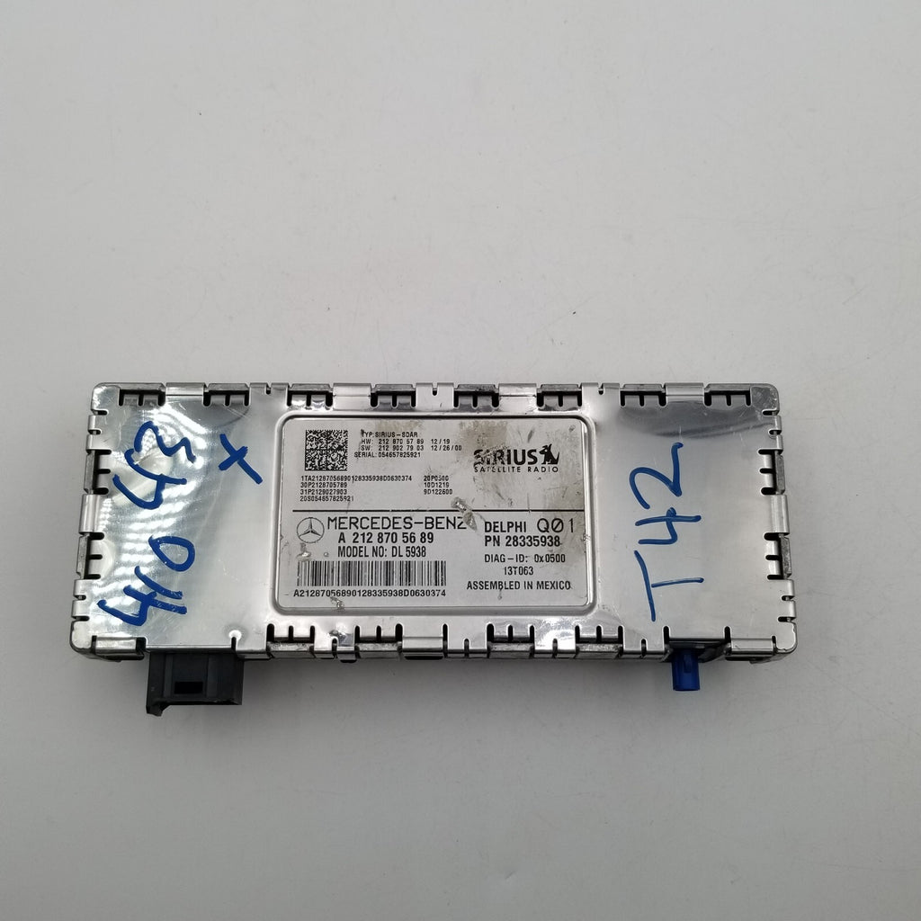 2013- 2016 MERCEDES GL450 X166 SATELLITE RADIO CONTROL MODULE OEM A2128705689