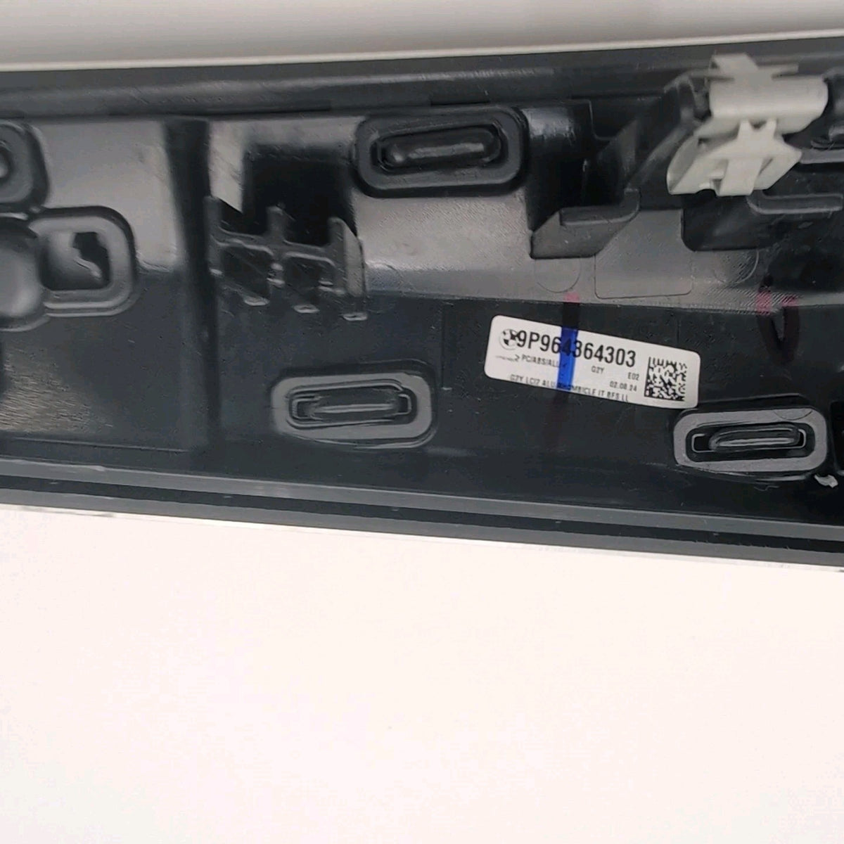 2025 2026 BMW G42 G20 G22 Center Dash Air Vent Assembly Trim Aluminum Rhombicle