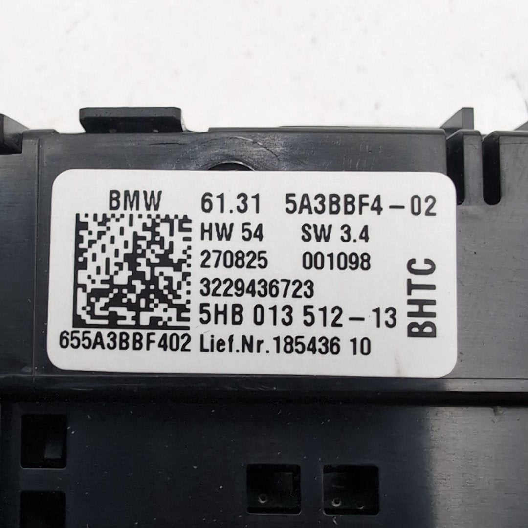 2021 - 2026 BMW G42 G20 G80 G82 G26 Rear AC Heater Climate Control Unit 5A3BBF4