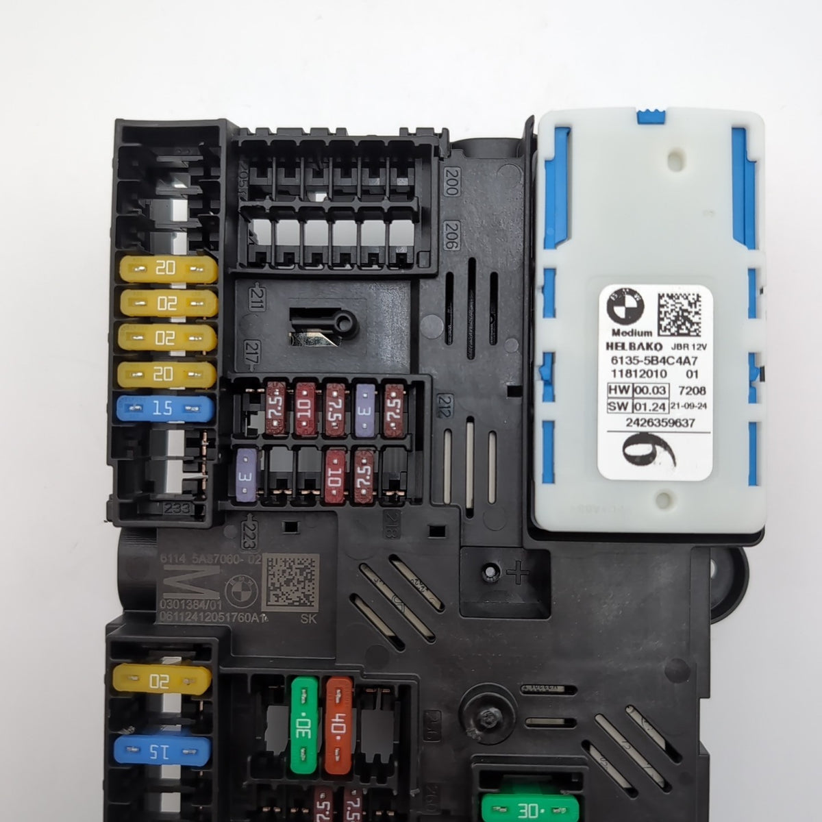 2025 2026 BMW X3 G45 Rear Power Distribution Fuse Box 5A87060