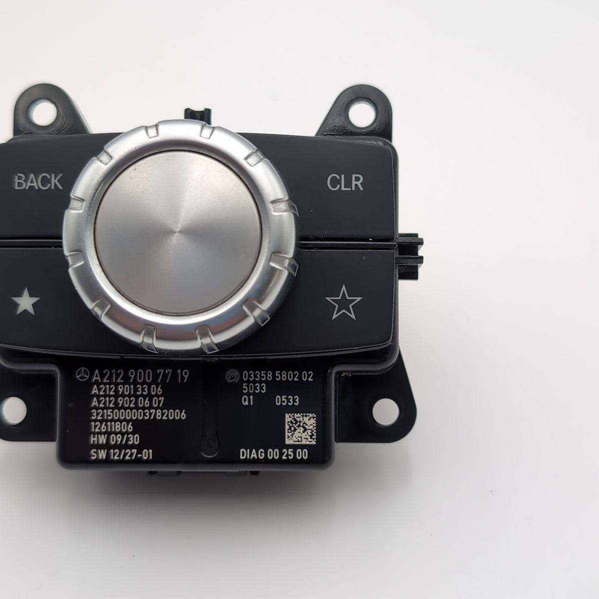 2014-16 Mercedes W212 E350 Center Console Head Unit Controller Knob Multi Switch