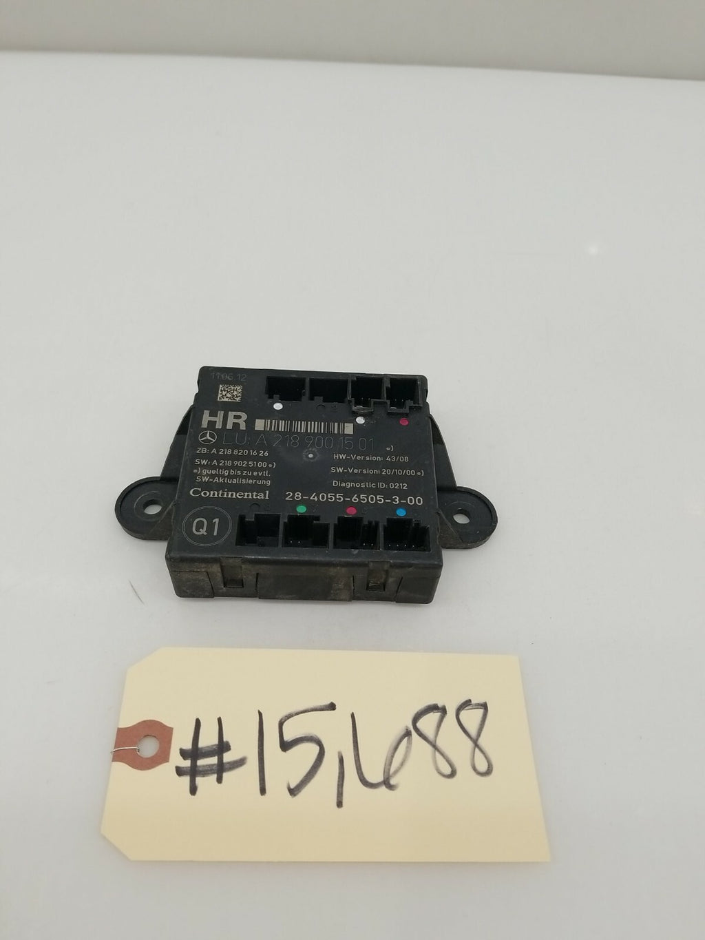 2012- 2014 Mercedes Cls550 W218 Rear Right Side Door Module Control Unit Oem
