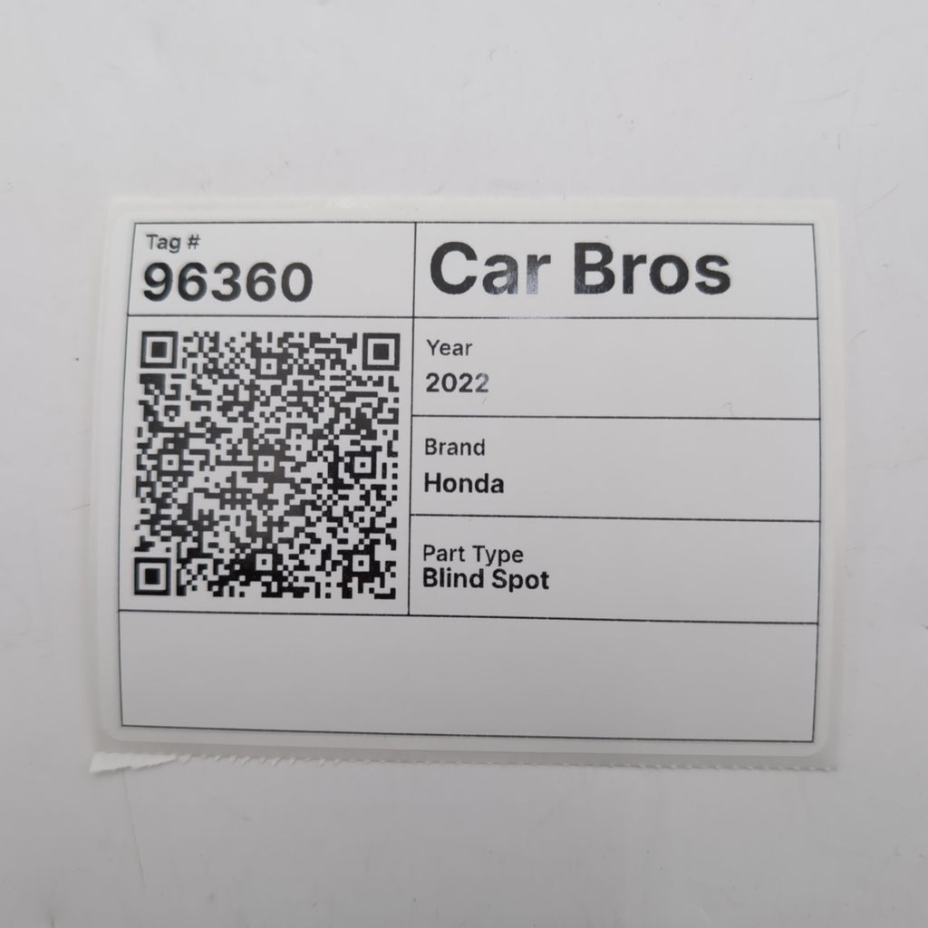 2022 2023 Honda Civic Rear Left Blind Spot Radar Sensor 36935-T20-A01