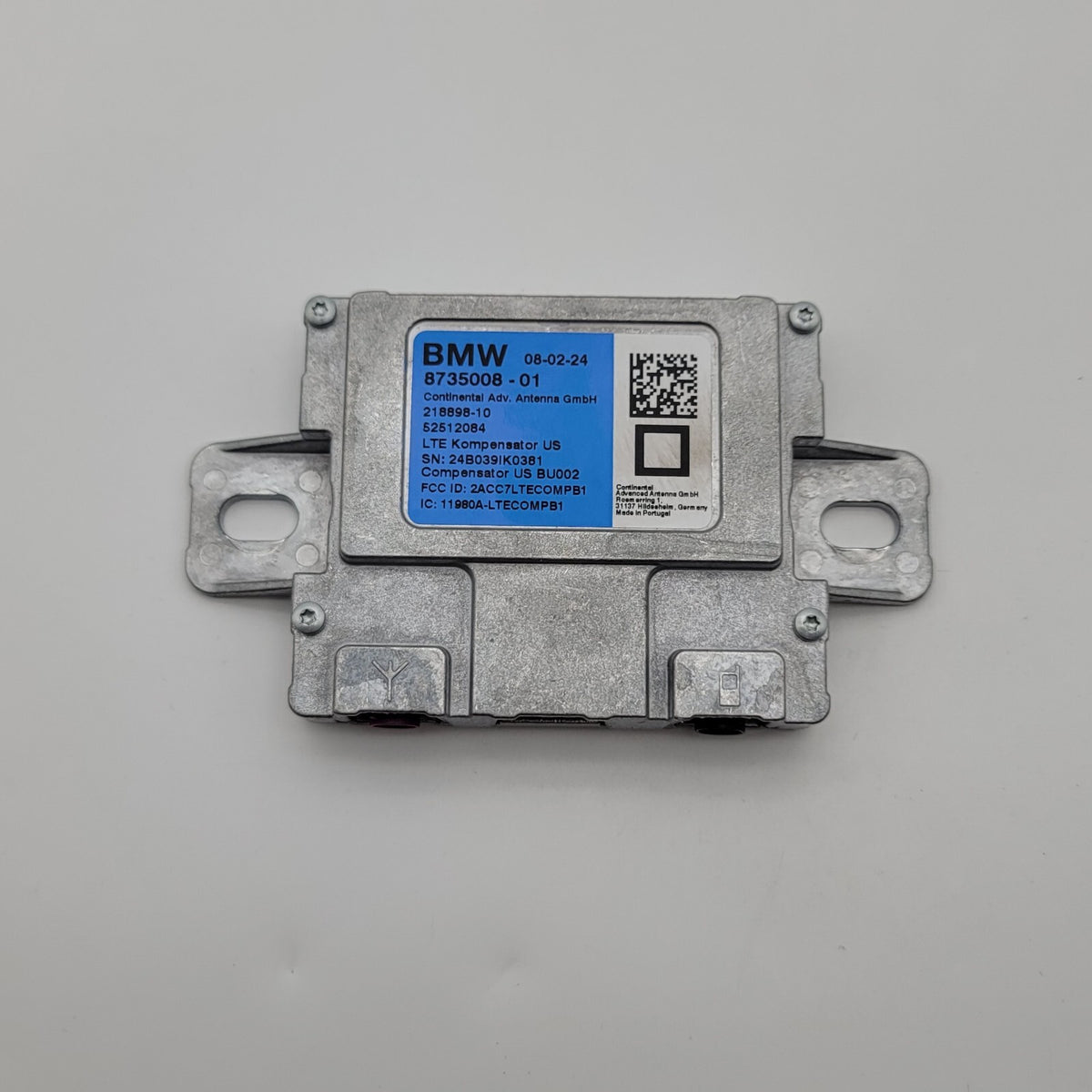 2019 - 2022 BMW 3 5 7 Series G20 G30 G12 X3 X4 X5 LTE Compensator Module 8735008