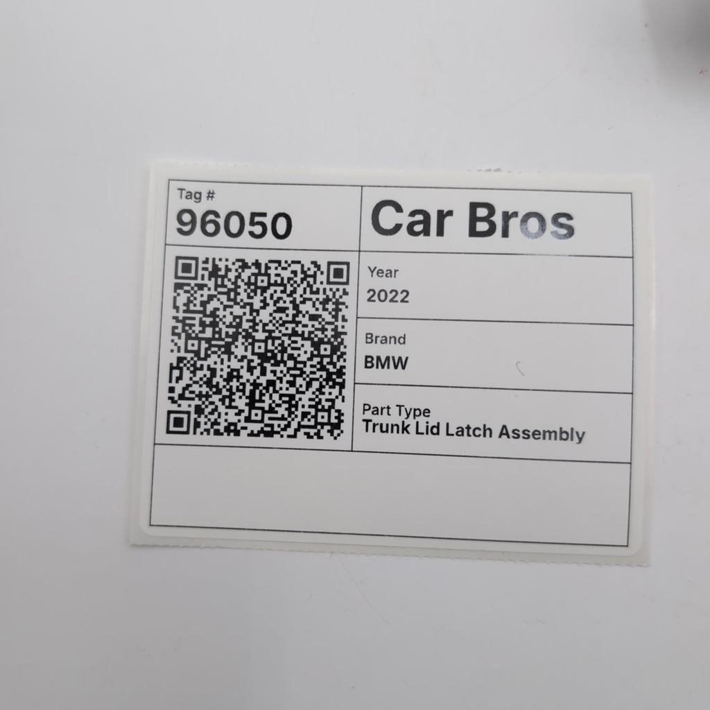 2019 - 2025 BMW 430i M440i G26 Trunk Lid Latch Actuator Assembly 9463391 7430626