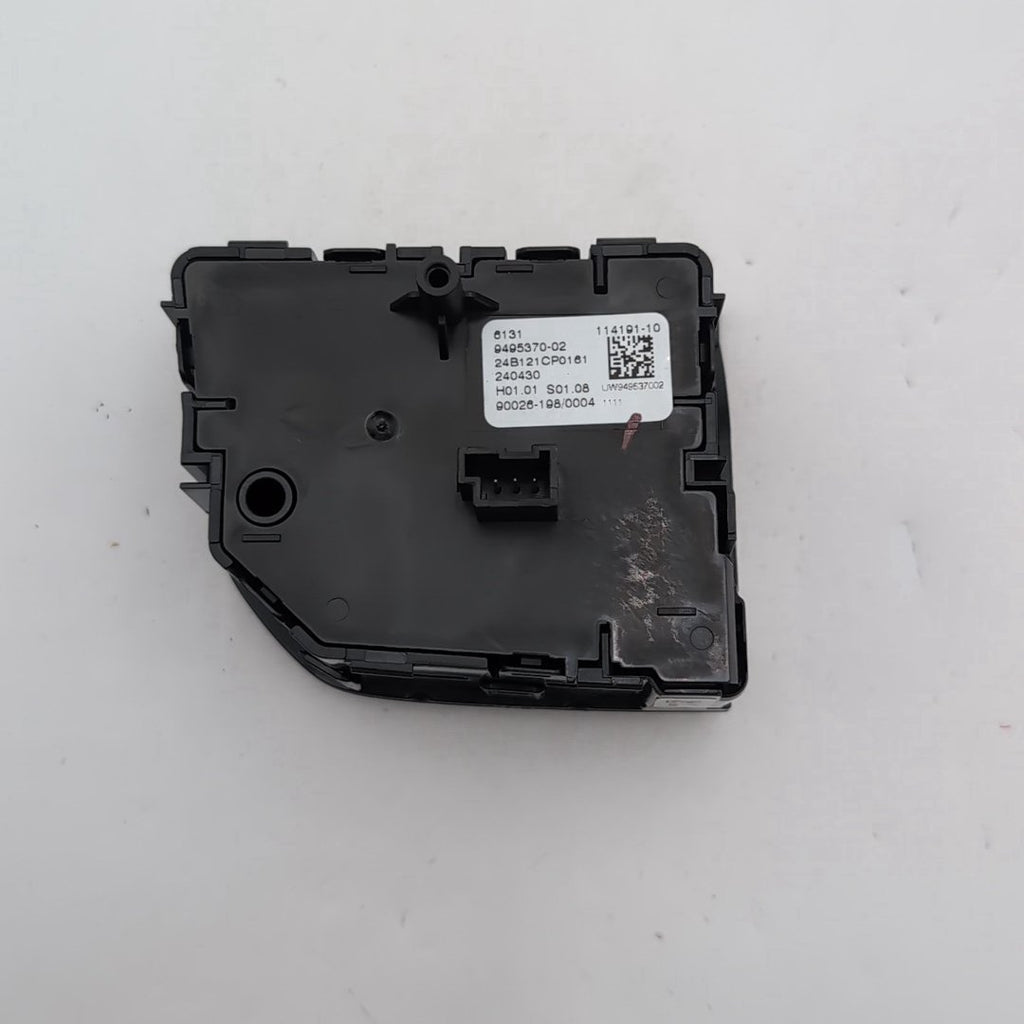 2023 - 2026 BMW X5 X7 Center Console Suspension Height Leveling Switch 9495370