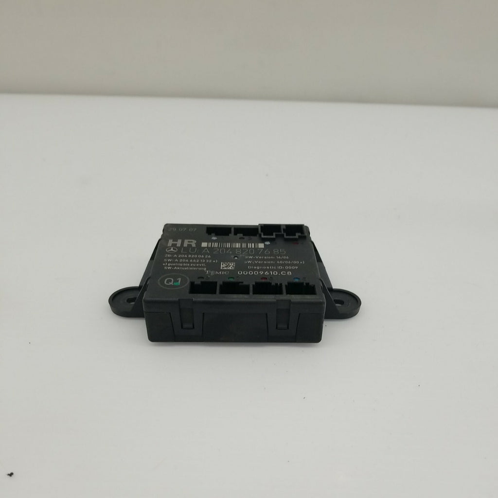 2008- 2011 Mercedes Benz W204 C300 Right Rear Door Control Module A2048207685