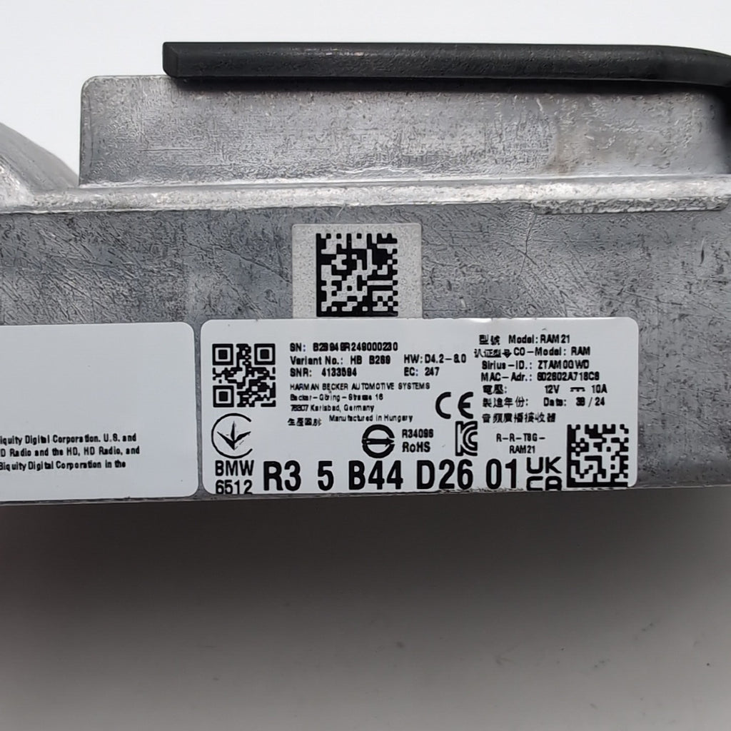 2024 2025 BMW X1 U11 X2 U10 Harmon Becker Audio Radio Receiver 6512 R3 5B44D26