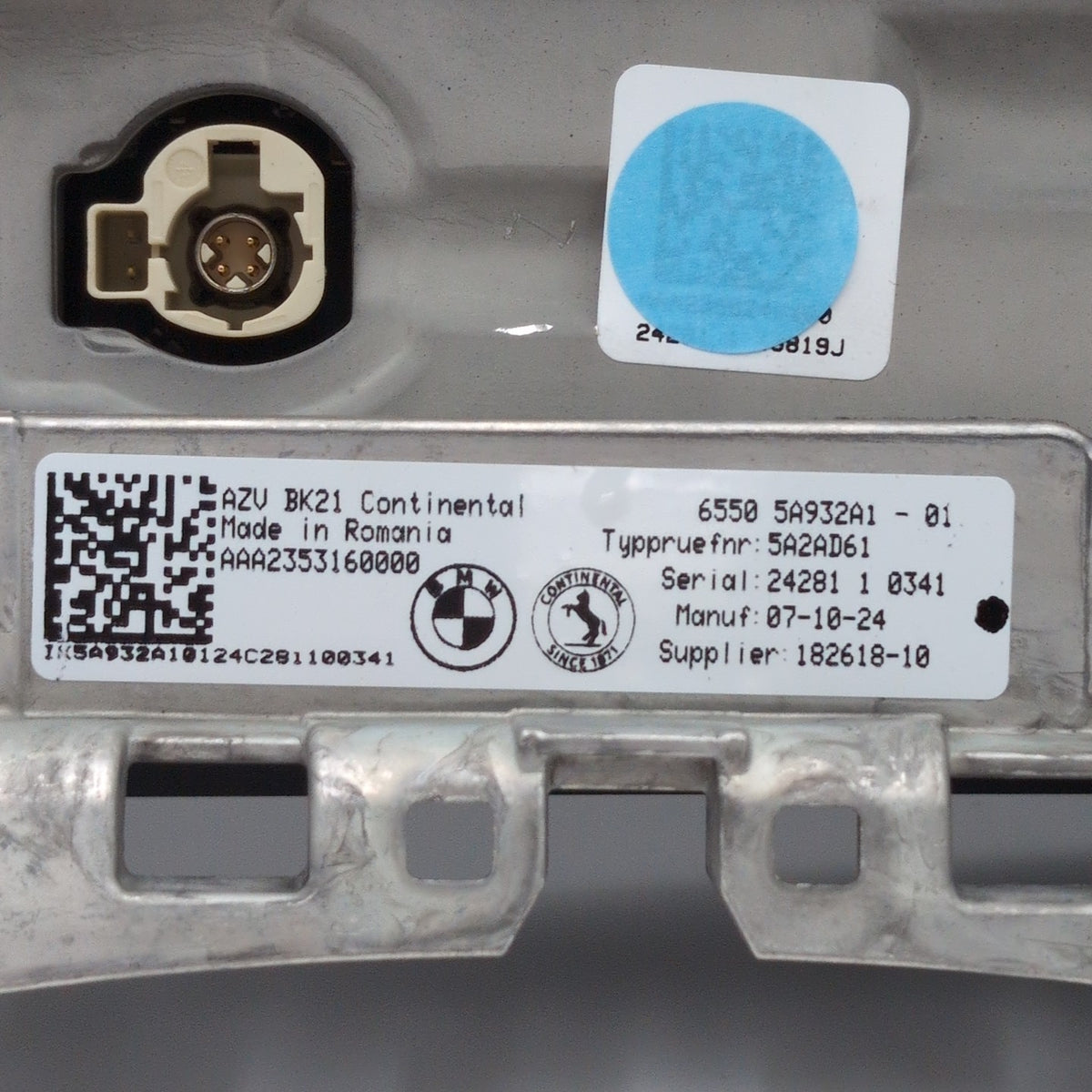 2024 2025 BMW X3 G45 Multifunction Instrument Cluster Display Screen 5A932A1