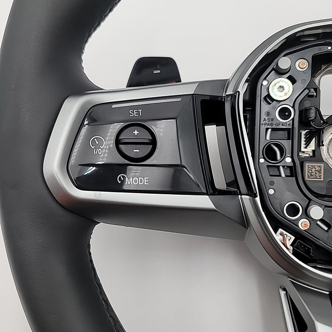 2025 BMW 550E Multifunction Steering Wheel 5A42E48 FLAT BOTTOM PADDLES M SPORT