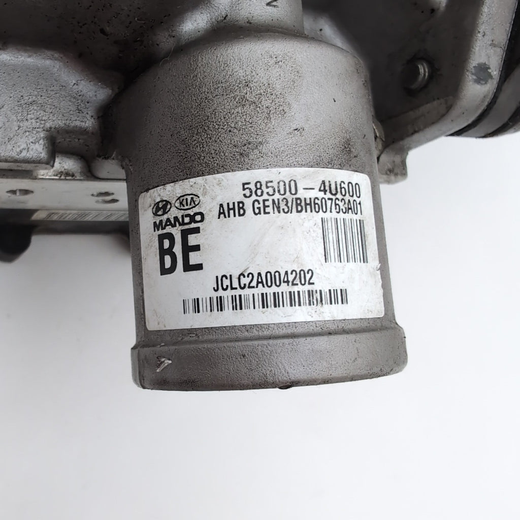 2014 2015 2016 KIA OPTIMA HYBRID BRAKE BOOSTER PUMP MASTER CYLINDER 58500-4U600