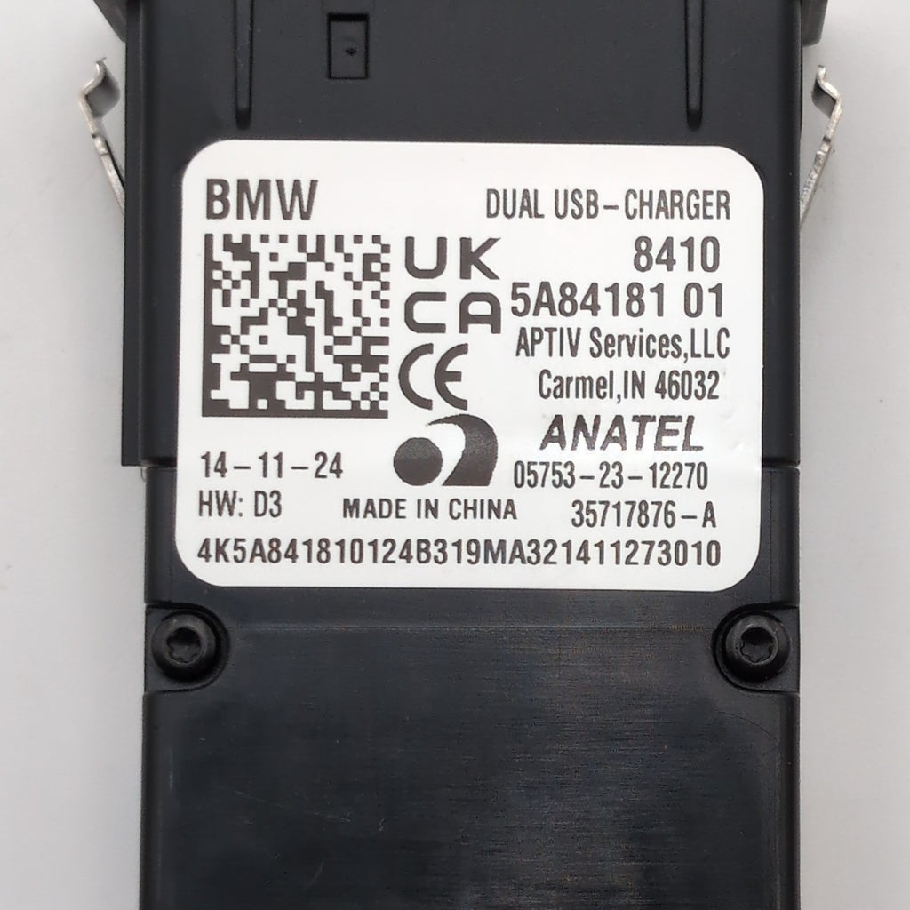 2023 2024 2025 BMW X1 X2 Mini Dual USB Port Charger Bush Socket 5A84181