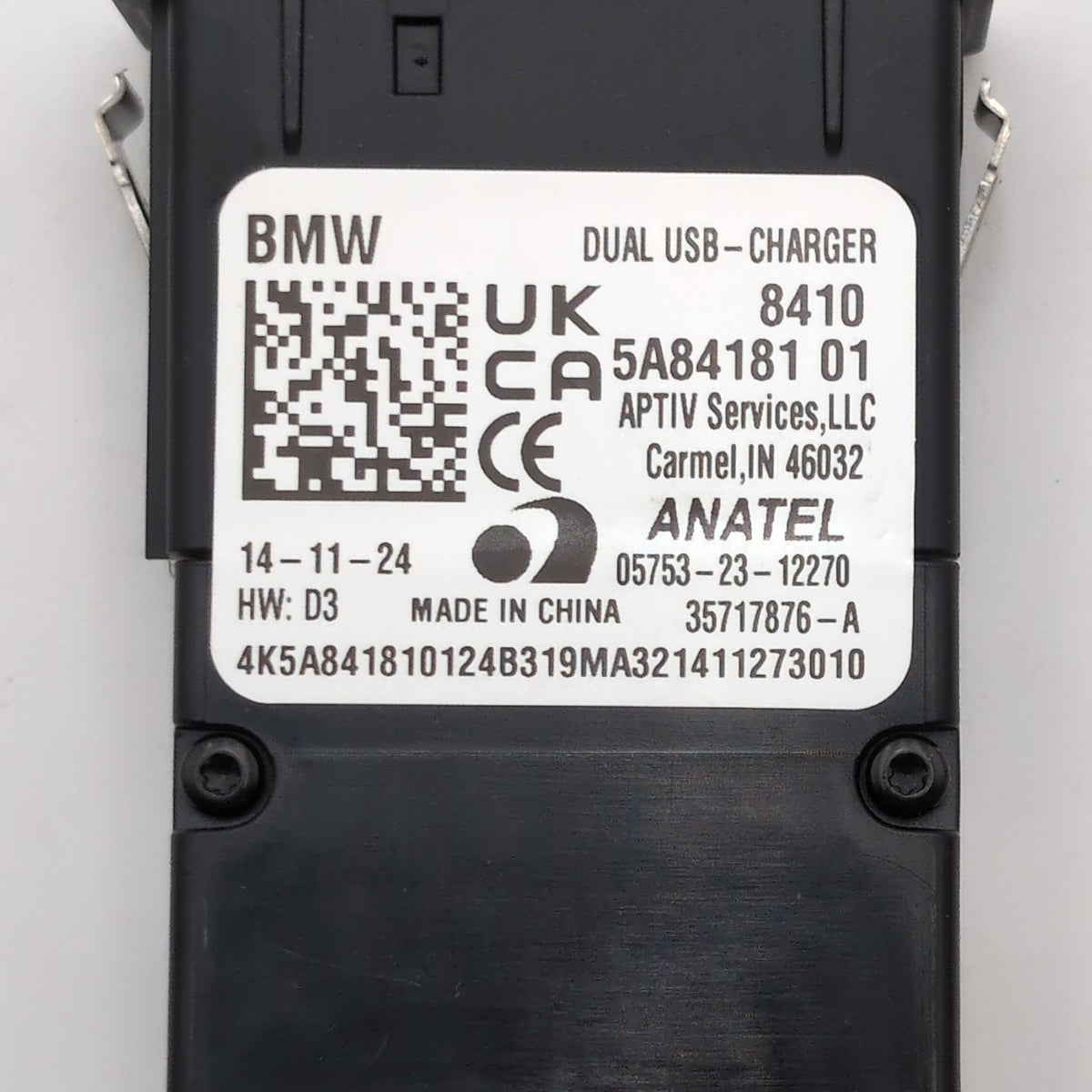 2023 2024 2025 BMW X1 X2 Mini Dual USB Port Charger Bush Socket 5A84181