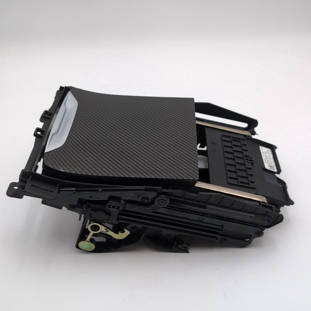 2019 - 2026 BMW X5 X6 X7 Center Console Storage Compartment Carbon Fiber Trim
