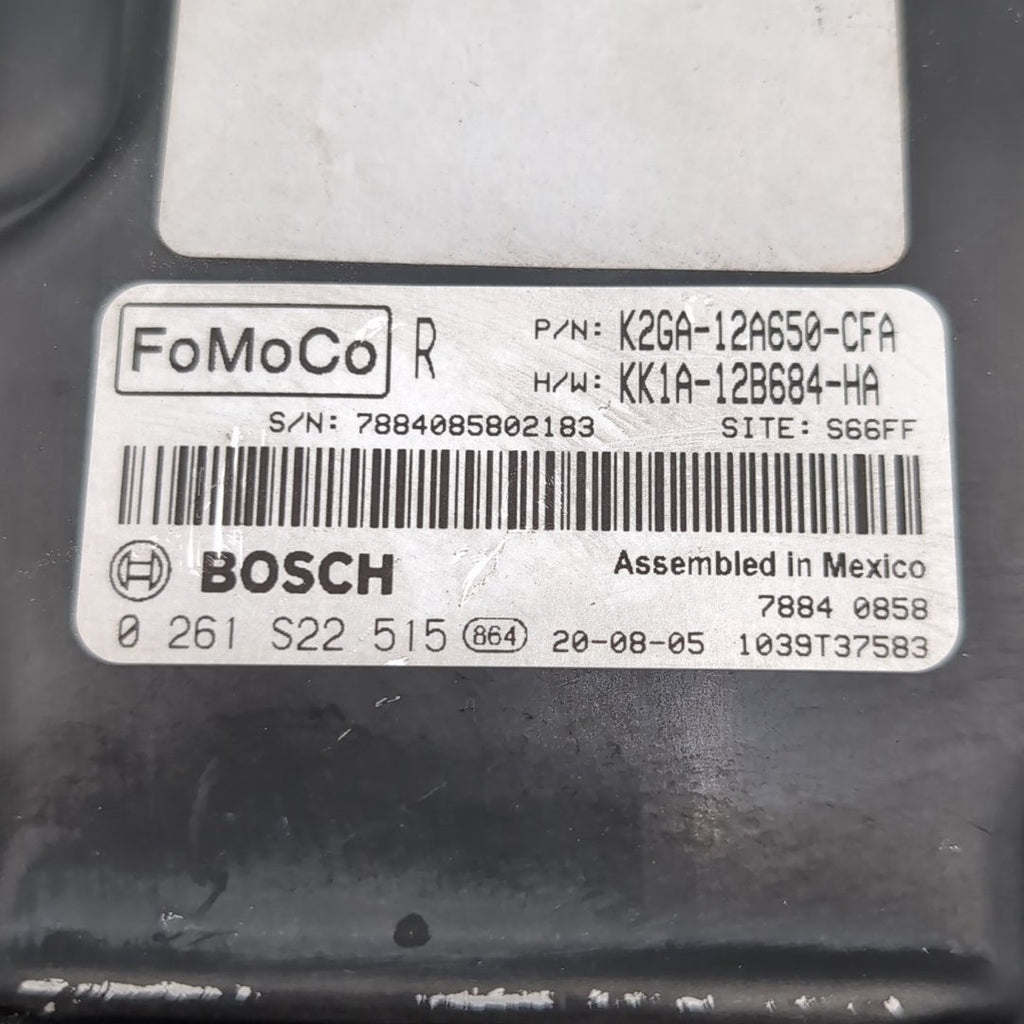 2019 - 2022 Ford Edge 2.0L Engine Computer Control Module ECU K2GA-12A650-CFA
