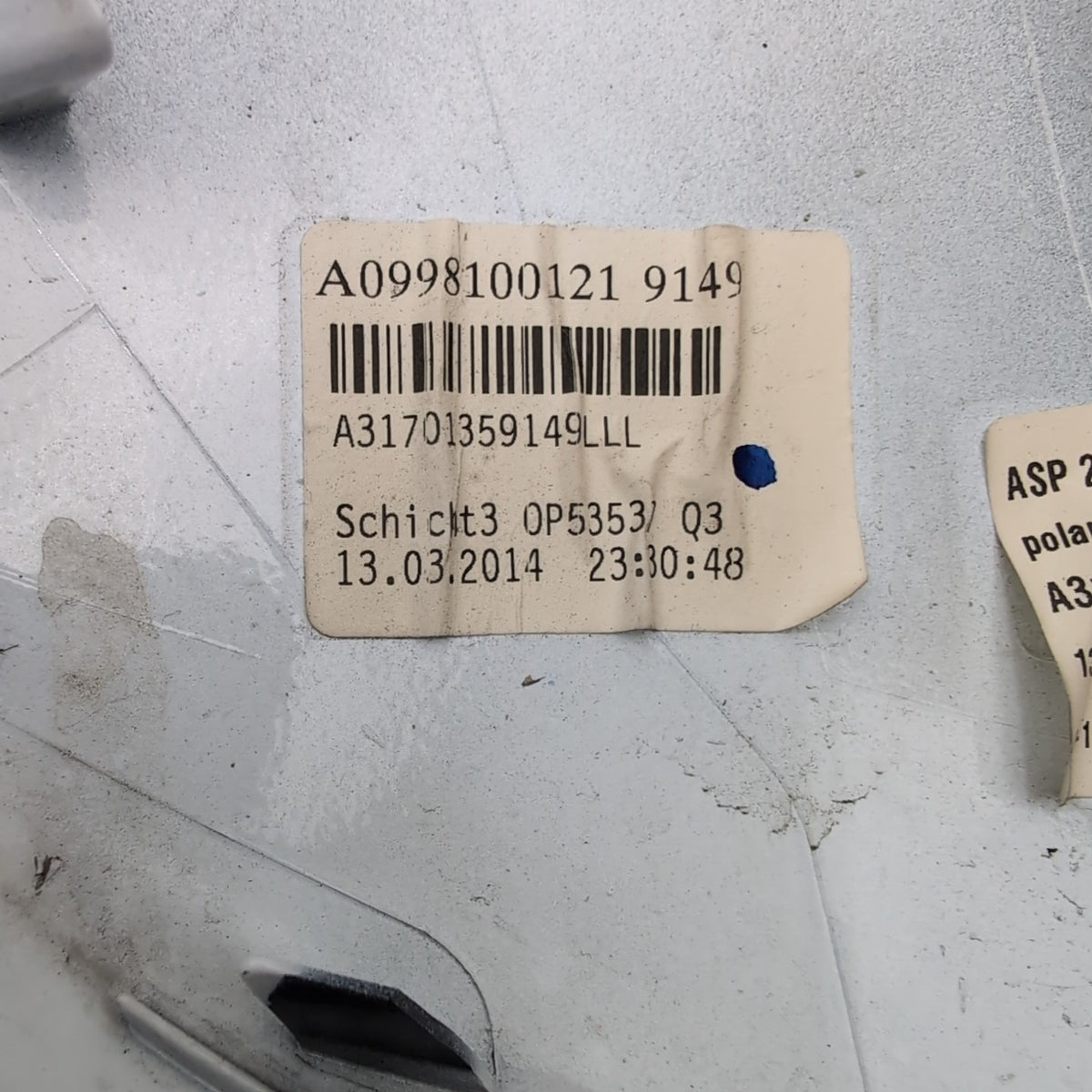 2014- 2020 Mercedes E W205 S W222 C W213 Left Mirror Cover Shell A0998100121