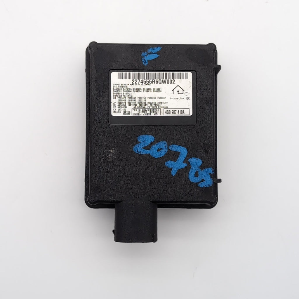 2006- 2016 Audi Volkswagen Porsche Homelink Garage Opener Transmitter Module
