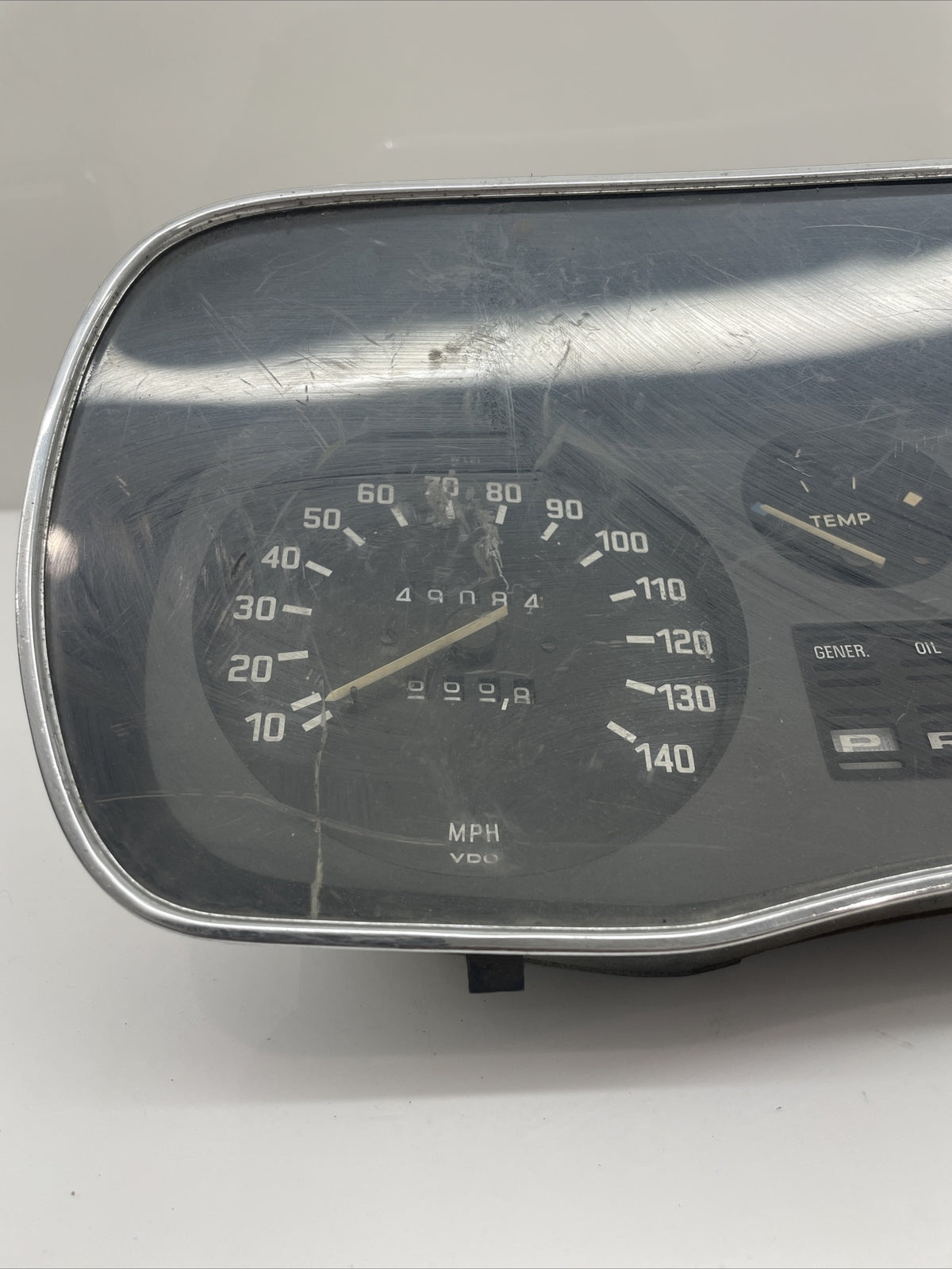 Vintage Bmw Bavaria Dash Gauge Cluster 1974 Parts Only Speedometer Speedo