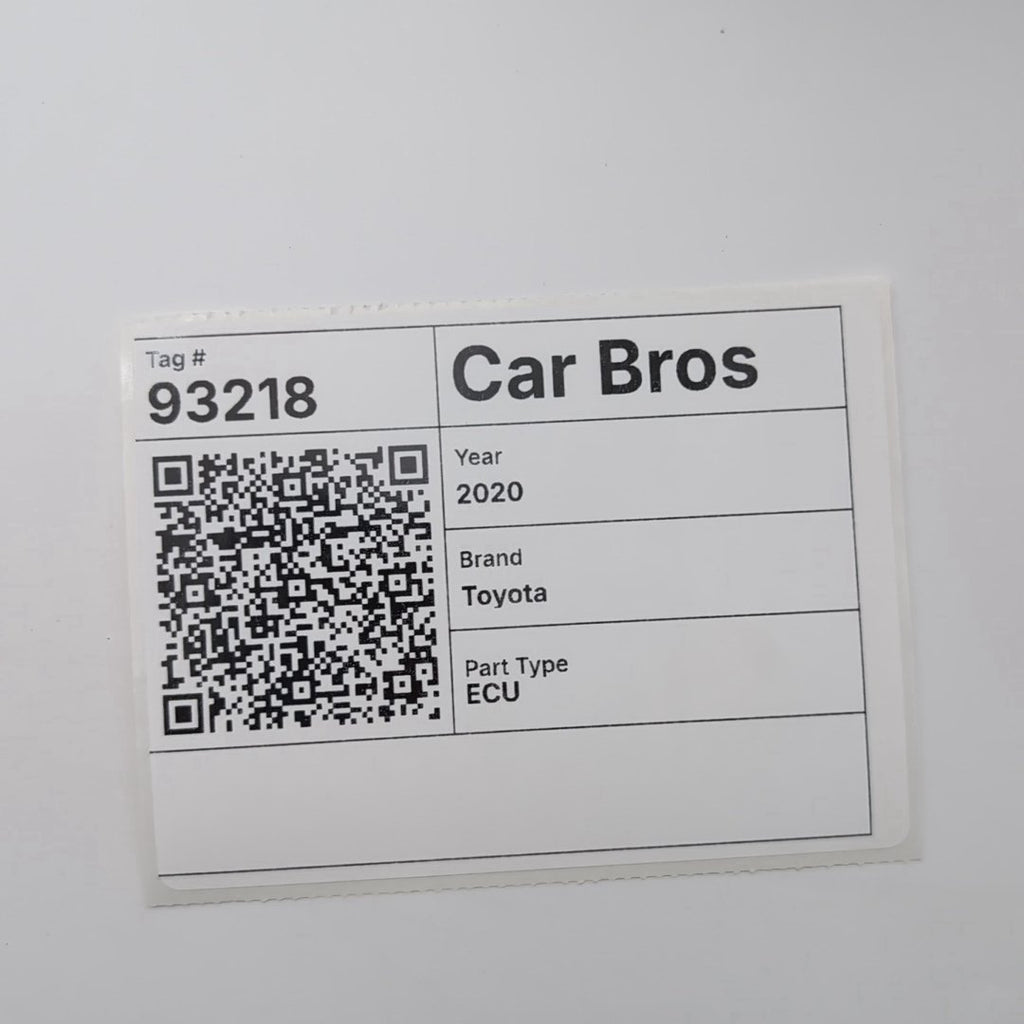 2019 2020 Toyota Camry Engine Computer Control Module ECU 89661-0X651