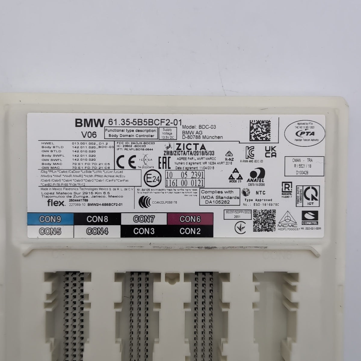 2024- 2026 BMW 330i M340 M440 X4 G20 G26 Body Domain Control Module BDC 5B5BCF2