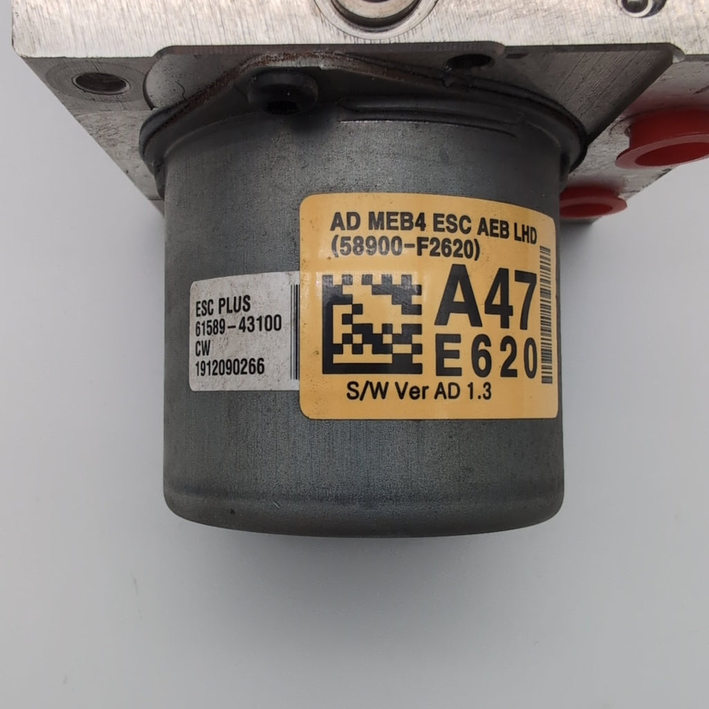2020 Hyundai Elantra 2.0L ABS Anti Lock Brake Pump Control Unit 58900-F2620