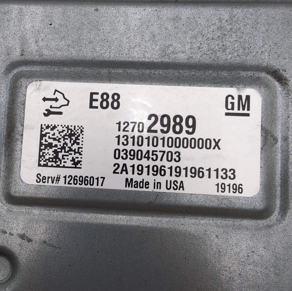 2020 Chevrolet Equinox 1.5L Engine Computer Control Module E88 12702989