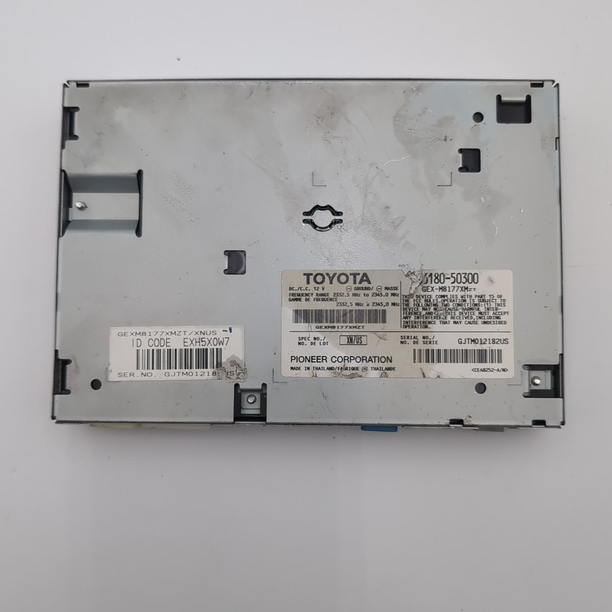 2008 2009 LEXUS LS600HL LS460 SATELLITE RADIO RECEIVER MODULE 86180-50300 OEM