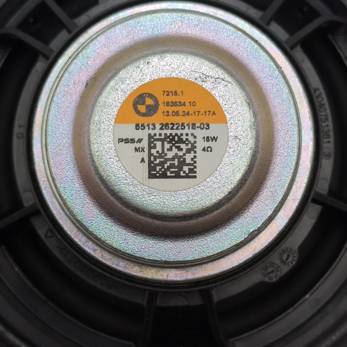 2019 - 2026 BMW X5 X6 X7 Left or Right Top HiFi Mid Range Speaker 2622518
