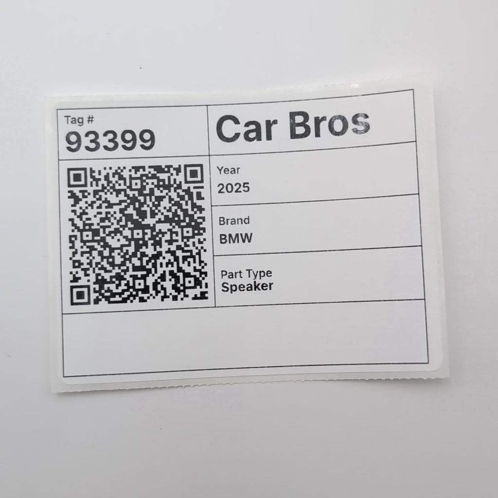 2023 - 2026 BMW 530i G60 G70 Bowers Wilkins Door Midrange Speaker 5A0F467