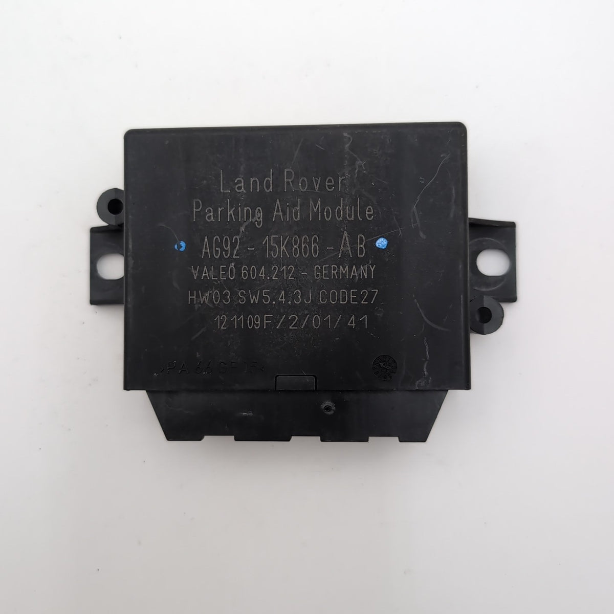 2010 2011 2012 Land Rover LR2 Parking Assist Control Module AG92-15K866-AB