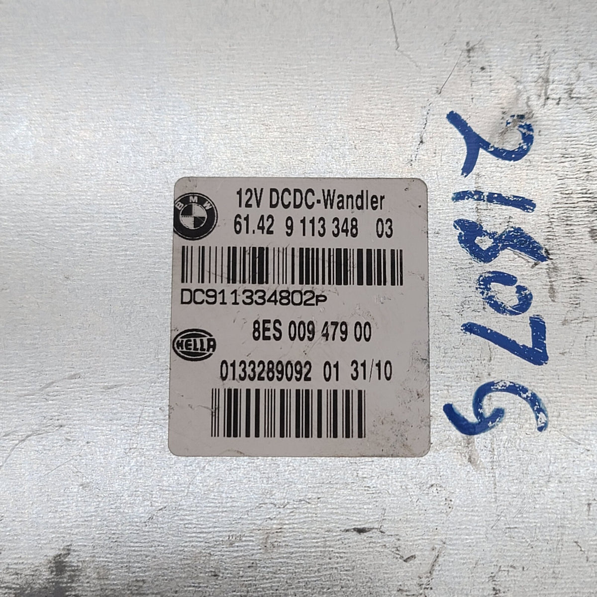 2008- 2013 BMW E90 E91 E92 E93 M3 DC TORQUE CONVERTER MODULE 9113348