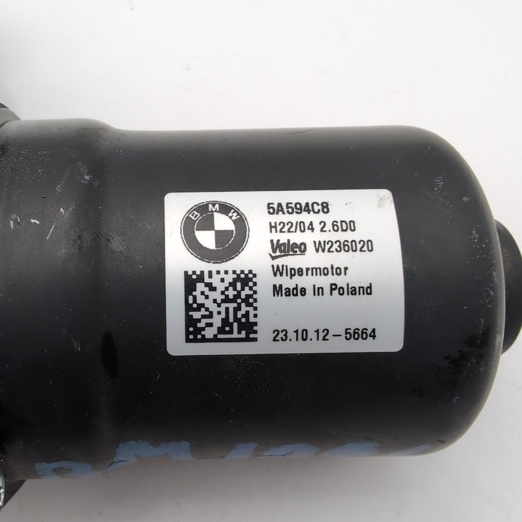 2022 2023 2024 2025 BMW iX I20 WINDSHIELD WIPER MOTOR OEM 5A68426