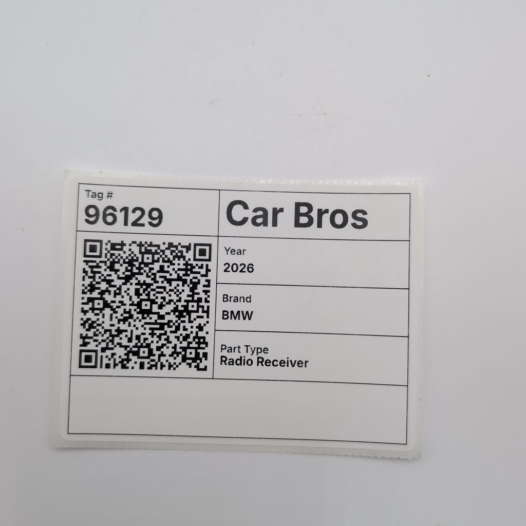 2024 - 2026 BMW G20 G60 G42 F74 X1 X2 Radio Receiver Control Module 5B44D53