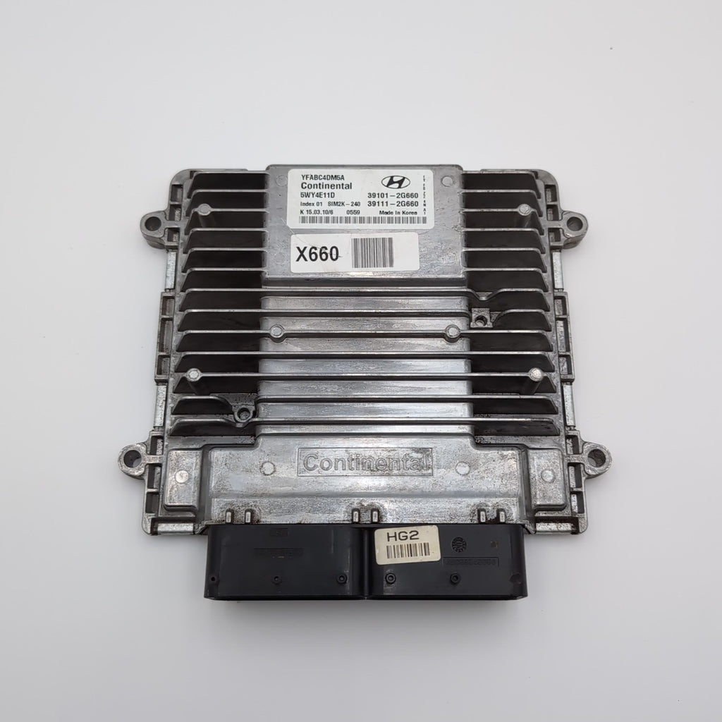 2011 Hyundai Sonata 39111-2G660 Engine Control Module Ecu Oem