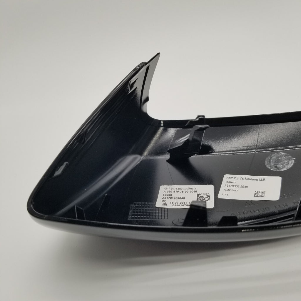 For Mercedes Benz W205 W222 W213 Right Gloss Black Side View Mirror Cover