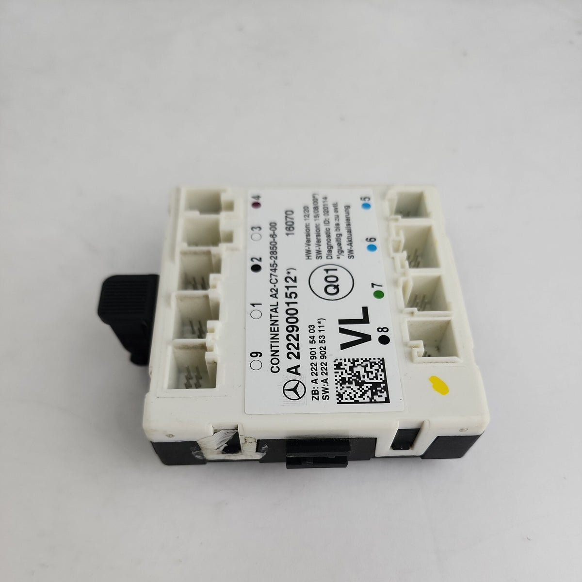 2015 2016 2017 Mercedes C300 GLC300 Front Left Door Control Module A2229001512