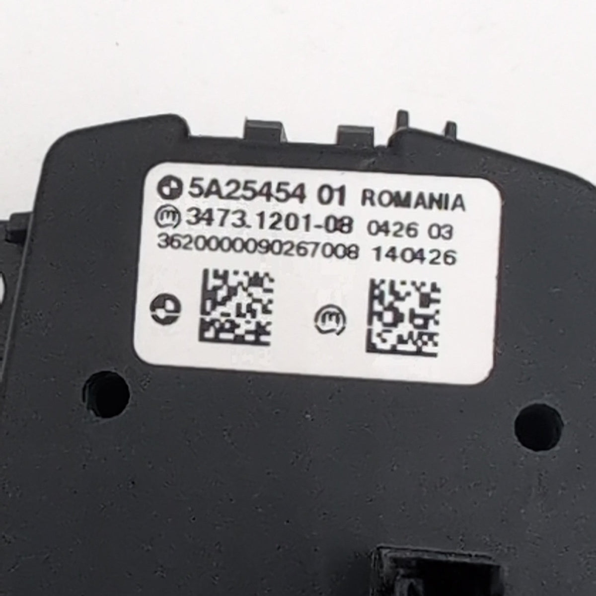 2017 - 2021 BMW i3 i3s I01 Headlight Light Control Switch Panel Knob 5A25454
