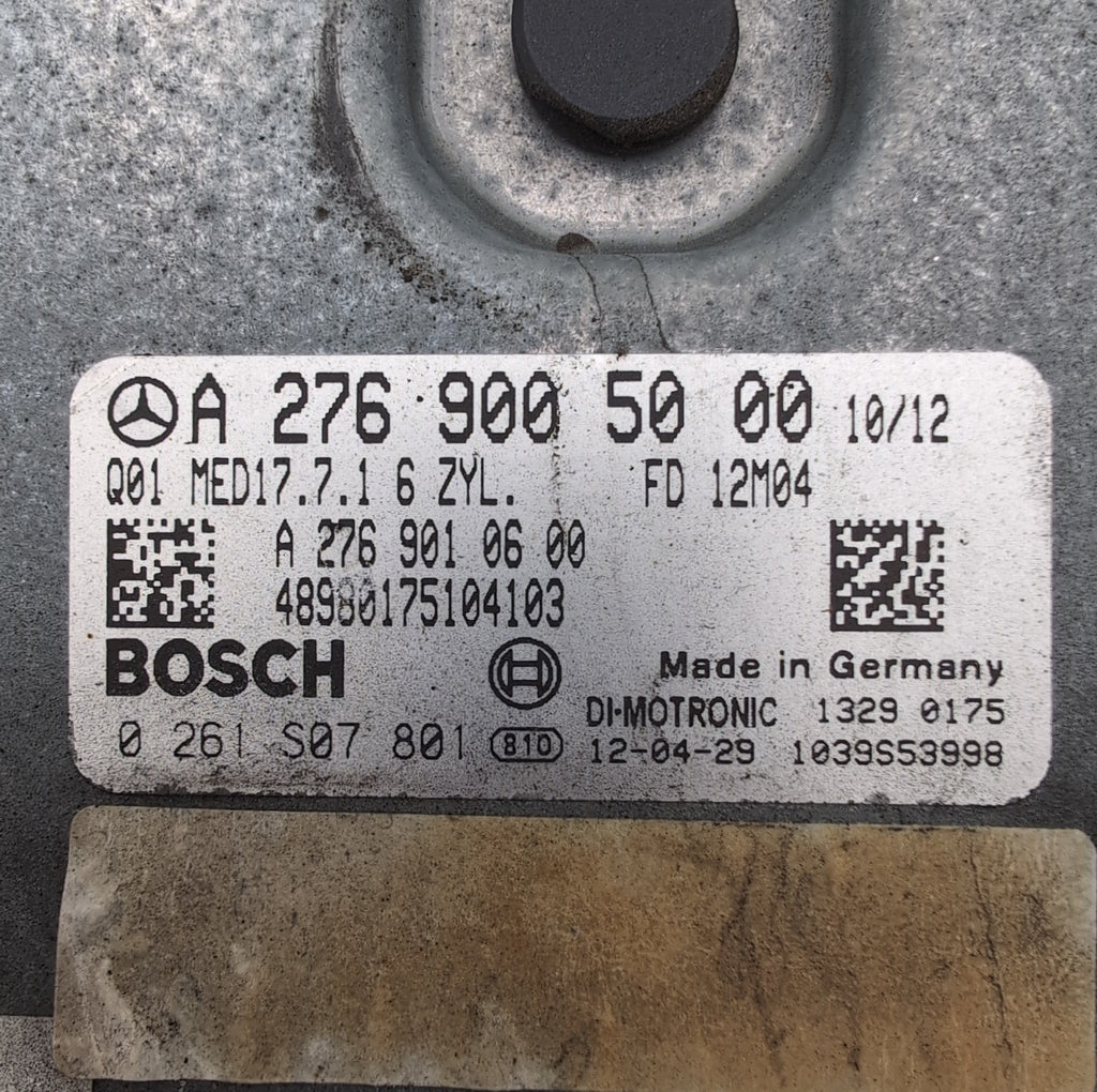 2013 2014 Mercedes Benz C300 3.5L AWD Engine Computer Control Module A2769005000