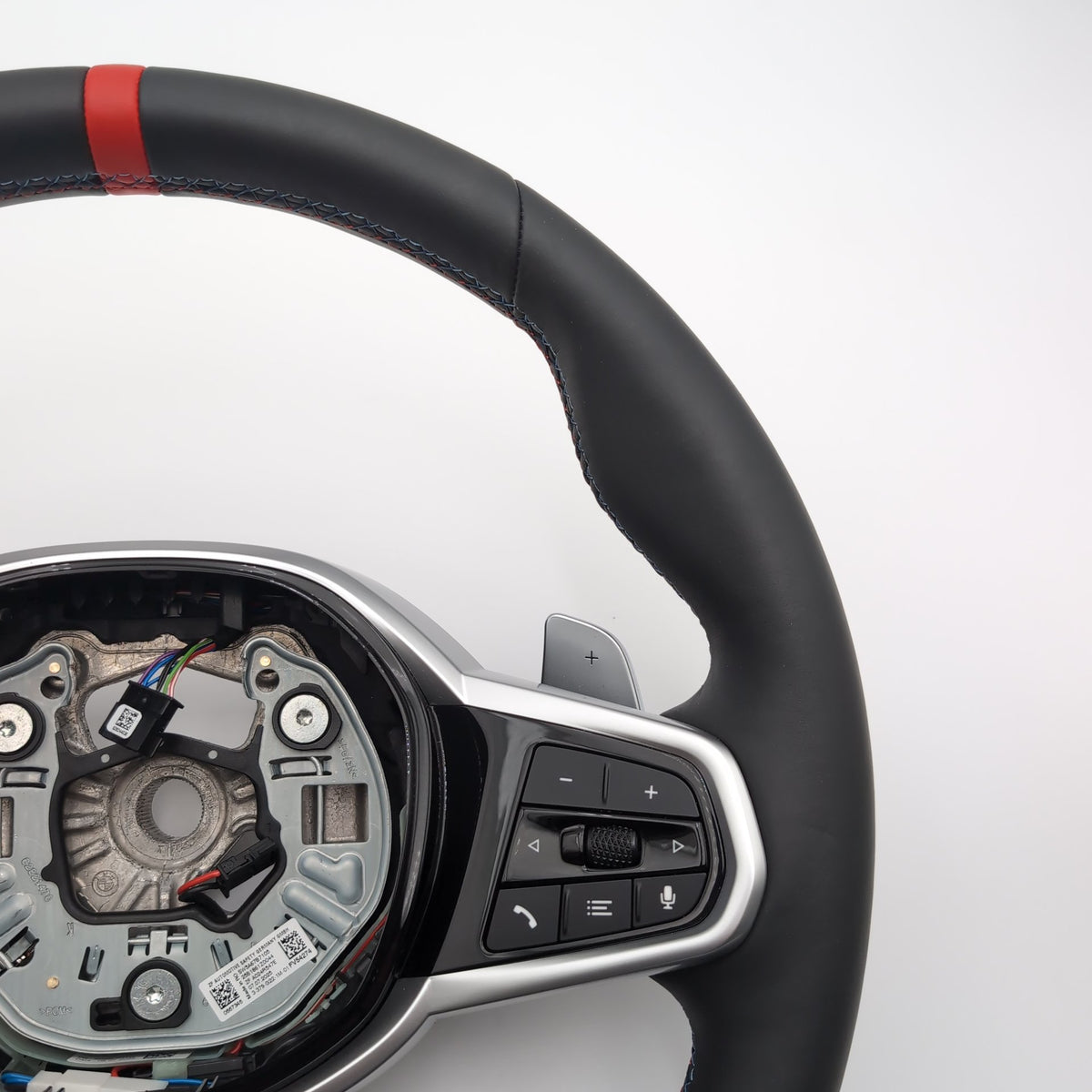 2025 2026 BMW M440i G20 G22 G26 G42 M Sport Flat Bottom Steering Wheel Leather