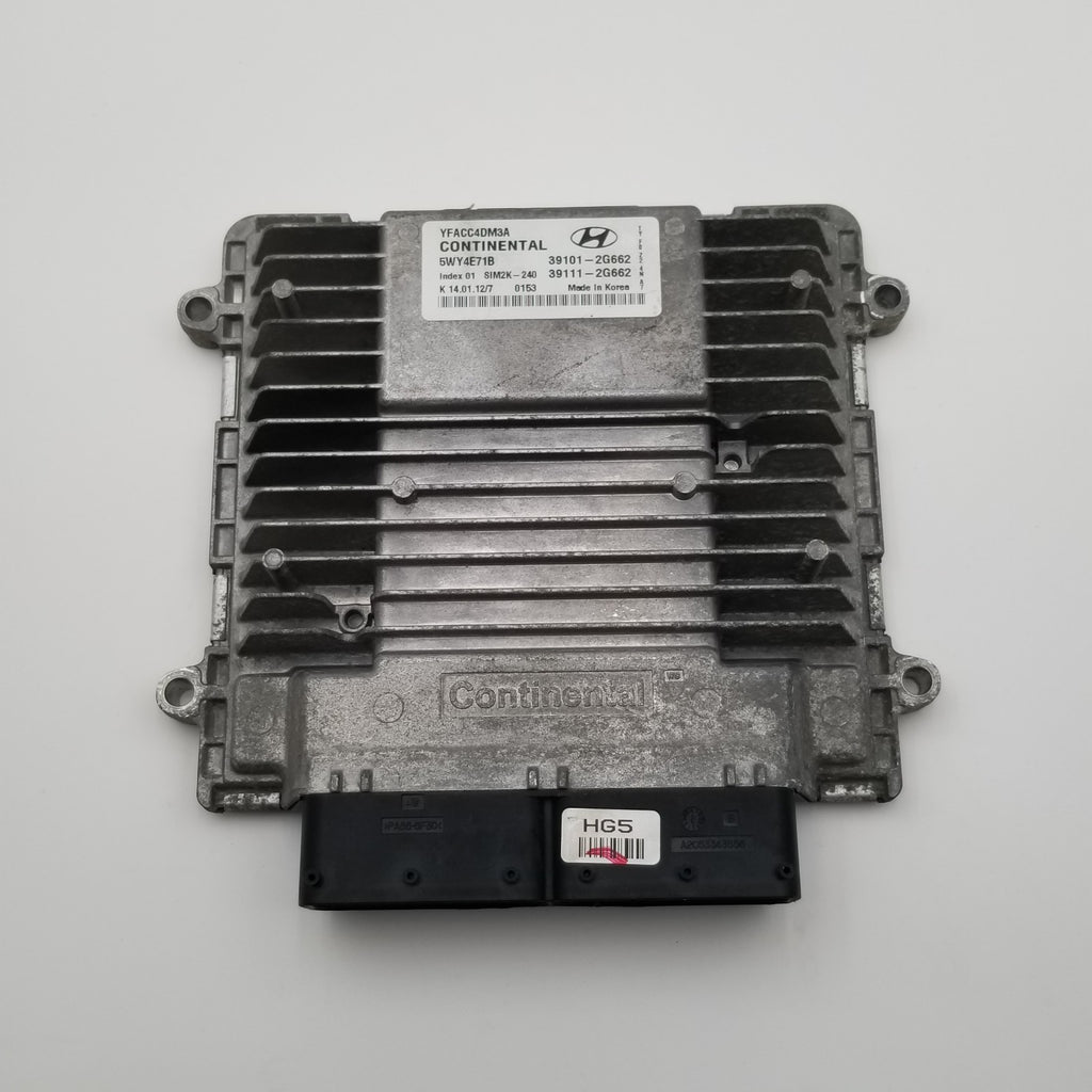 2011- 2014 Hyundai Sonata 2.4L ECM Engine Computer Control Module 39101-2G662