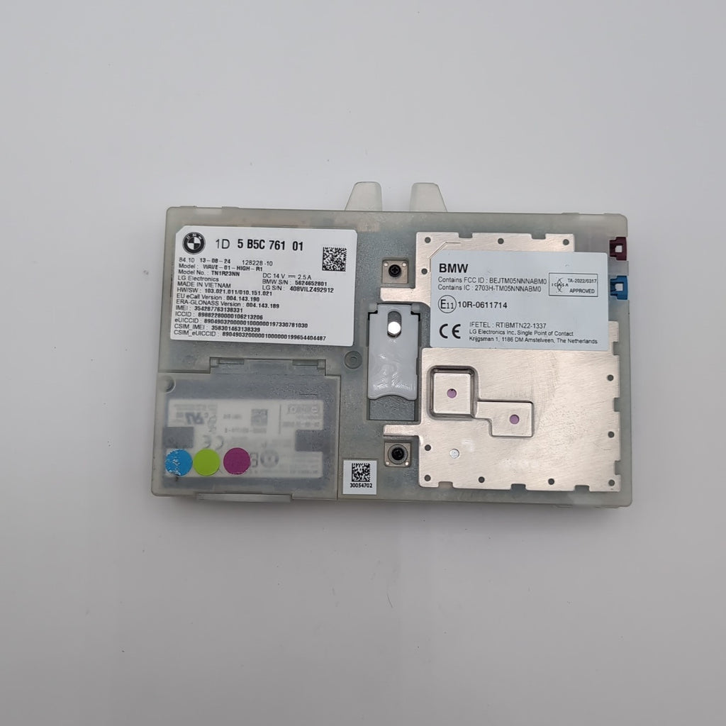 2025 BMW 330i G20 X1 U11 X3 G45 Antenna Telematics Control Module 5B5C761