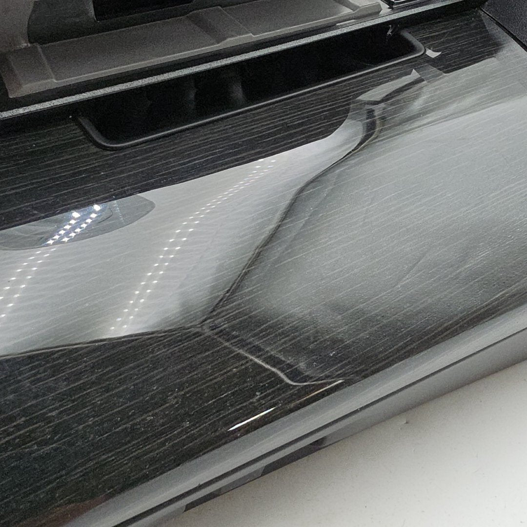 2024 - 2026 BMW 530i 540i 550e G60 Front Left Dash Air Vent Dark Oak Gloss Trim