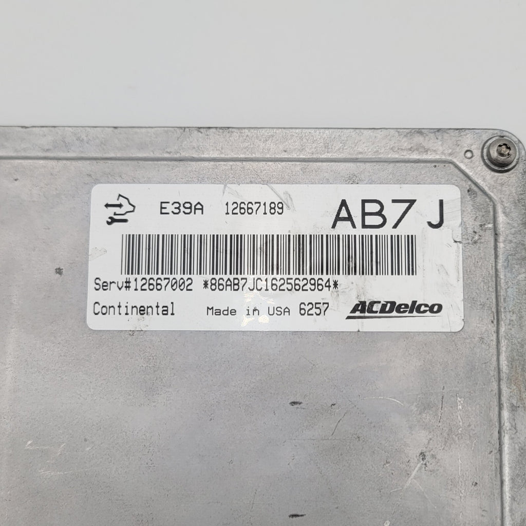 2016 2017 GMC Terrain 2.4L Engine Computer Control Module ECU PCM 12667189