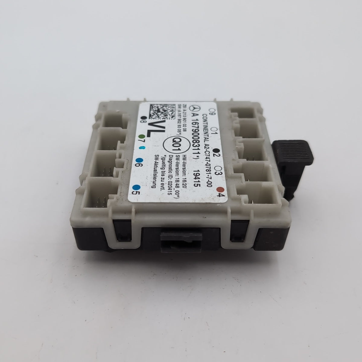 2020- 2023 MERCEDES E350 W213 FRONT LEFT DOOR CONTROL MODULE OEM A1679008311