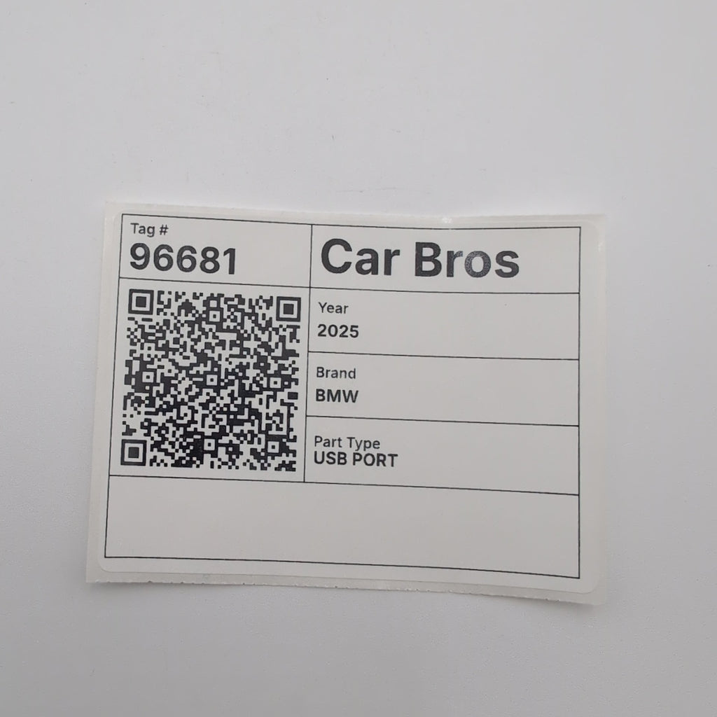 2025 2026 BMW 540i 530i 550e i5 M5 X3 G45 Dual Socket USB Port 5B51C73