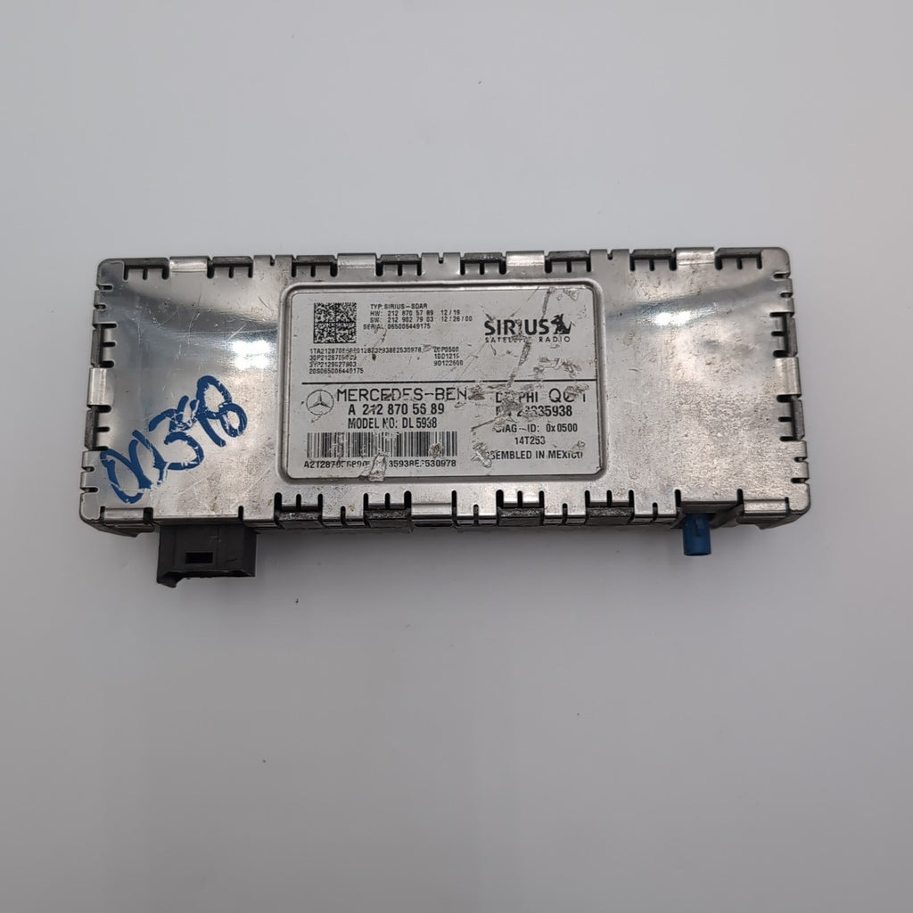 2011- 2016 MERCEDES GL450 E63 Sirius Satellite Radio Receiver Module 2128705689