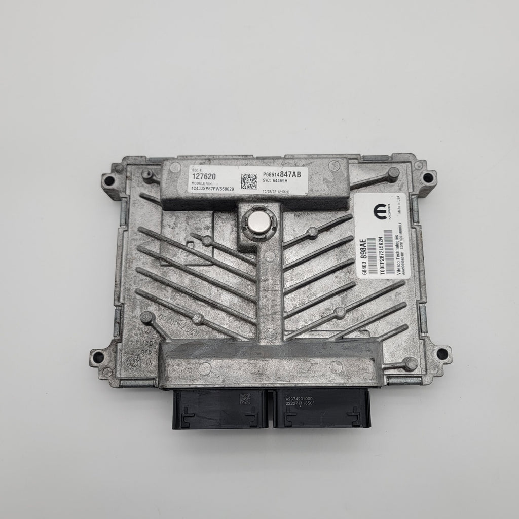 2021 2022 2023 Jeep Wrangler 2.0L 4x4 Hybrid Engine Control Module 68403898AD