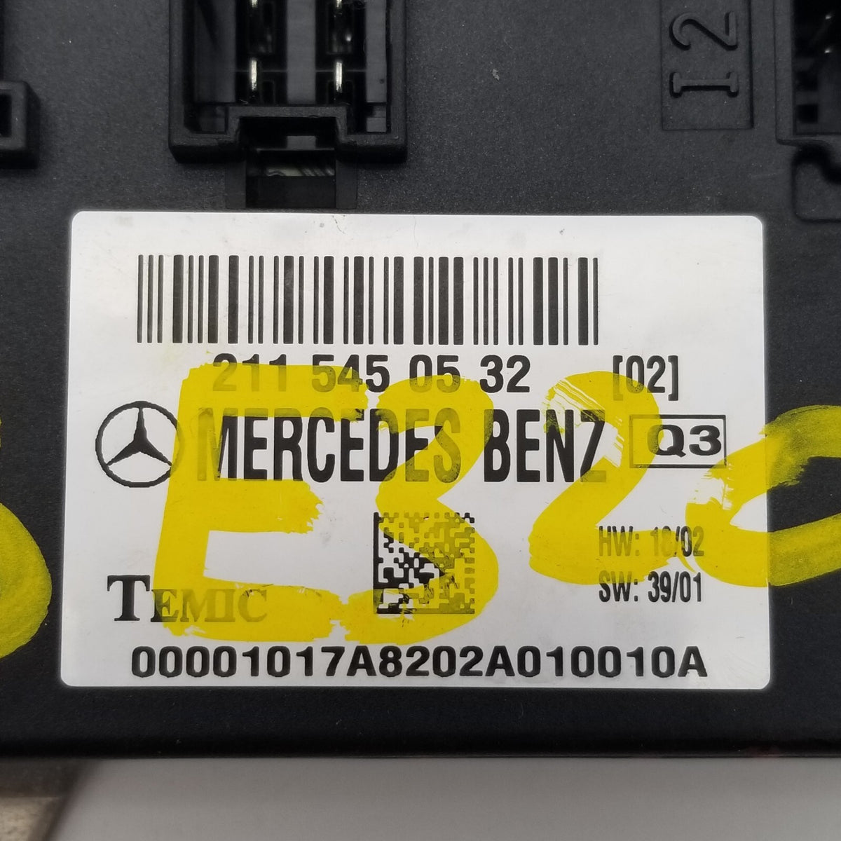 03-11 Mercedes W211 E350 E500 CLS500 Body Control Module Unit BCM BCU 2115450532