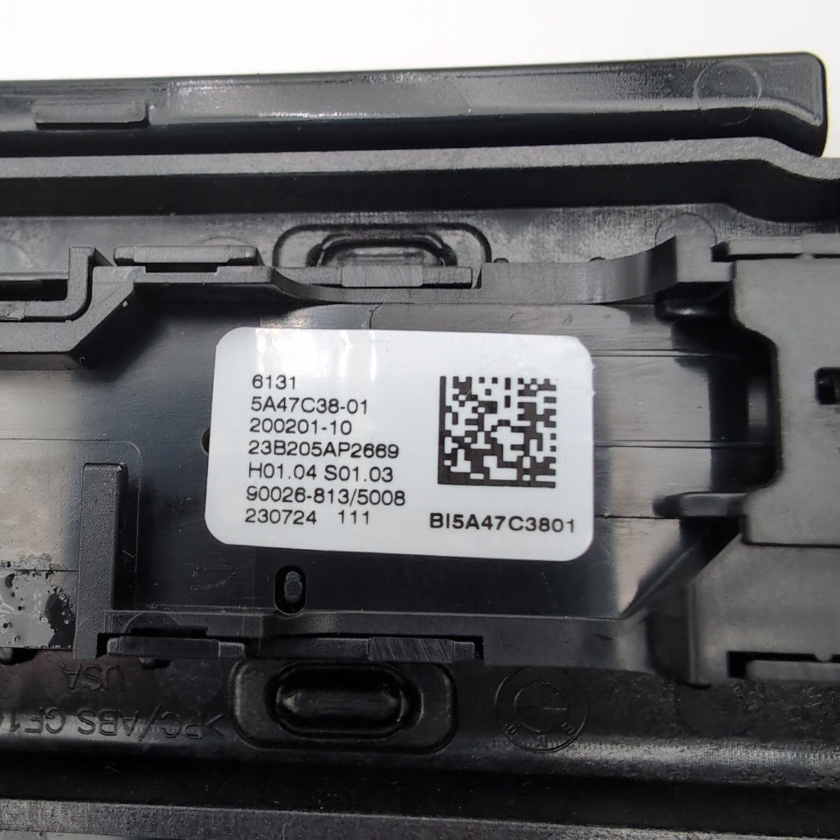 2021 2022 2023 BMW G02 G01 X3 X4 CD PLAYER HEAD UNIT RADIO FACE SWITCH COVER OEM